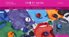 Desktop Screenshot of crazybags.co.uk